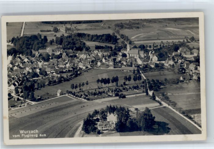 Bad Wurzach Wurzach Fliegeraufnahme