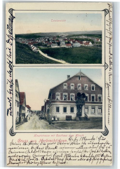 Herbrechtingen Gasthaus zum Hirsch Hauptstrasse