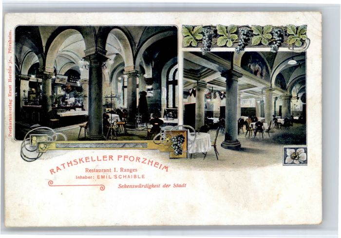 Pforzheim Rathskeller Restaurant