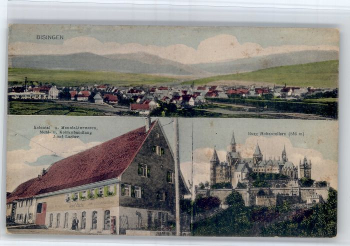 Bisingen Kolonialwarenhandlung Burg Hohenzollern