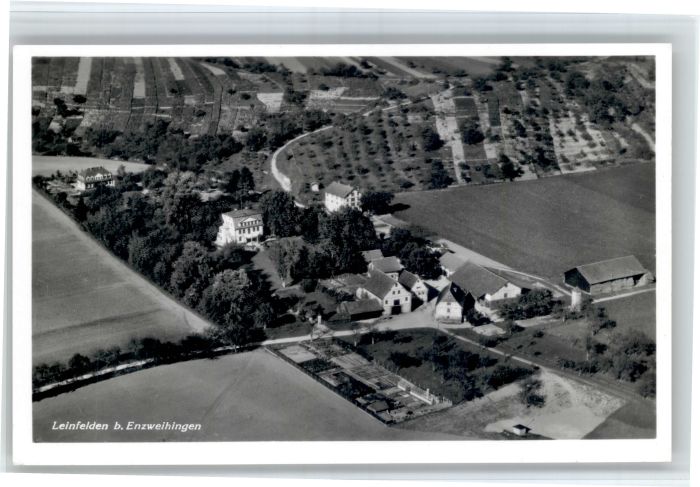 Leinfelden Enzweihingen Fliegeraufnahme