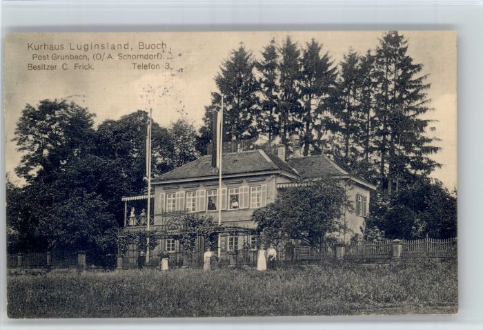 Buoch Grunbach Schorndorf Kurhaus Luginsland
