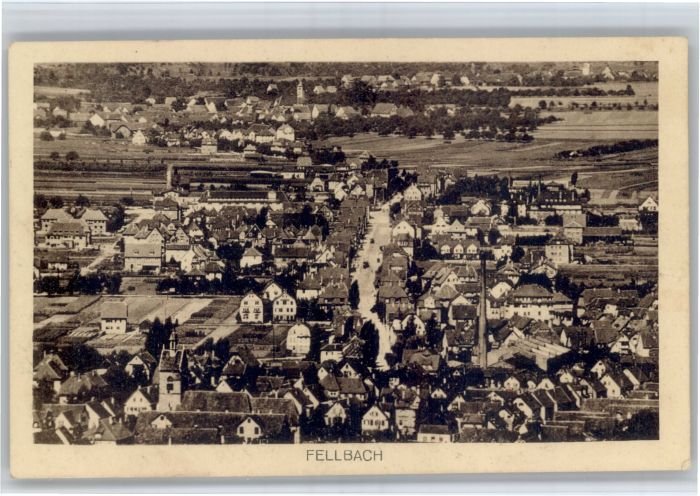 Fellbach Fliegeraufnahme