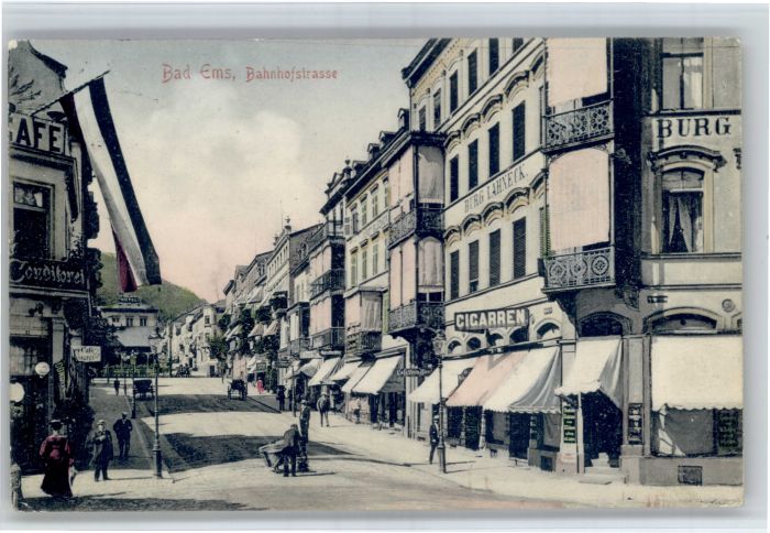 Bad Ems Bahnhofstrasse Burg Lahneck