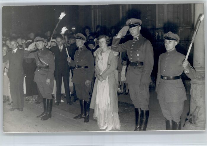 Bonn Rhein Bonn [Fotohaus Schneider Coblenzerstrasse 25] Fackelzug