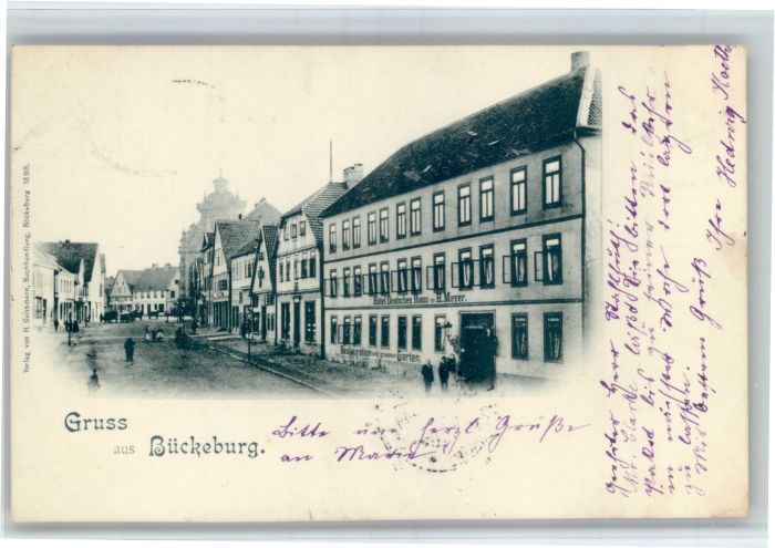 Bueckeburg otel Deutsches Haus H. Meyer