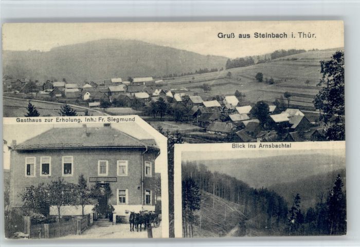 Steinbach Bad Liebenstein Gasthaus zur Erholung Arnsbachtal