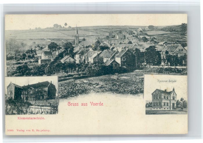 Voerde Niederrhein Elementarschule Rectorat-Schule