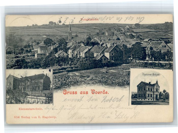 Voerde Niederrhein Elementarschule Rectorat-Schule