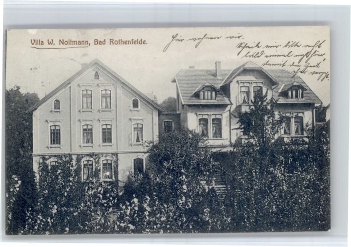 Bad Rothenfelde Villa W. Noltmann