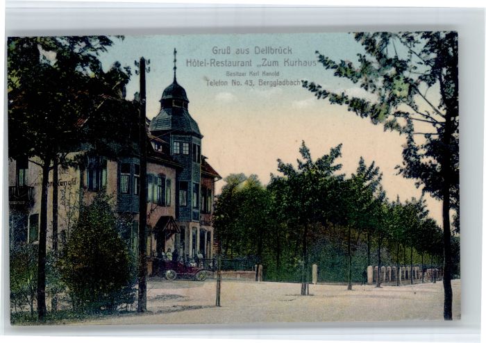 Dellbrueck otel Restaurant zum Kurhaus Berggladbach