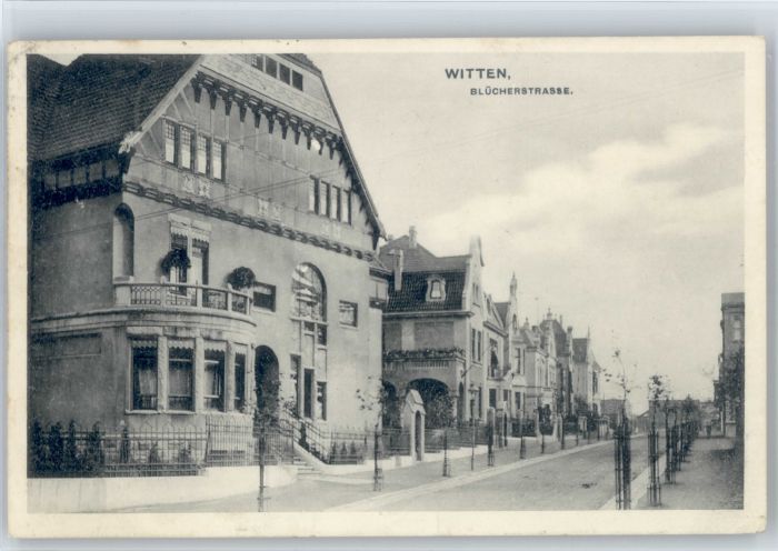 Witten Ruhr Witten Bluecherstrasse