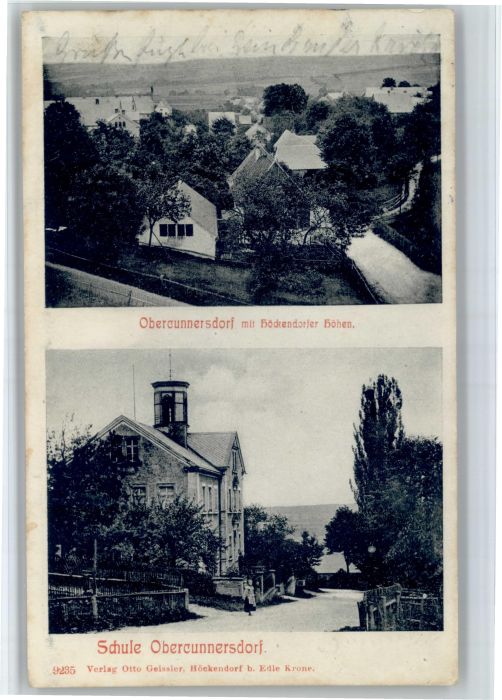 Obercunnersdorf Hoeckendorf Dippoldiswalde oeckendorfer Hoehen Schule x