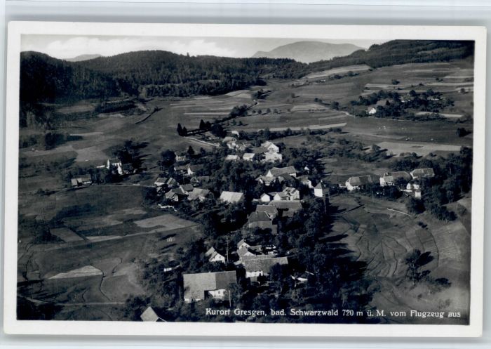 Gresgen Schwarzwald Fliegeraufnahme