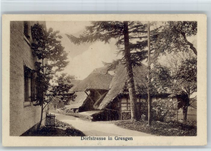 Gresgen Zell Wiesental Dorfstrasse