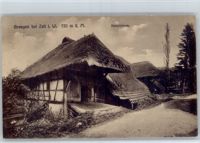 Gresgen Zell Wiesental Bauernhaus