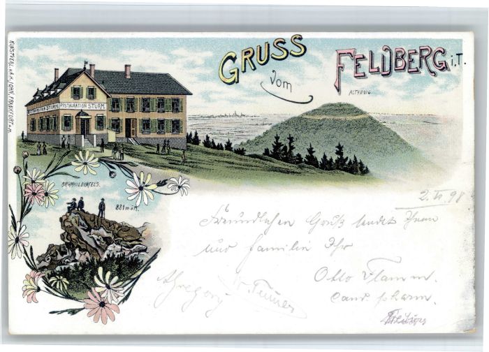 Feldberg Taunus Restaurant Brunhildenfels