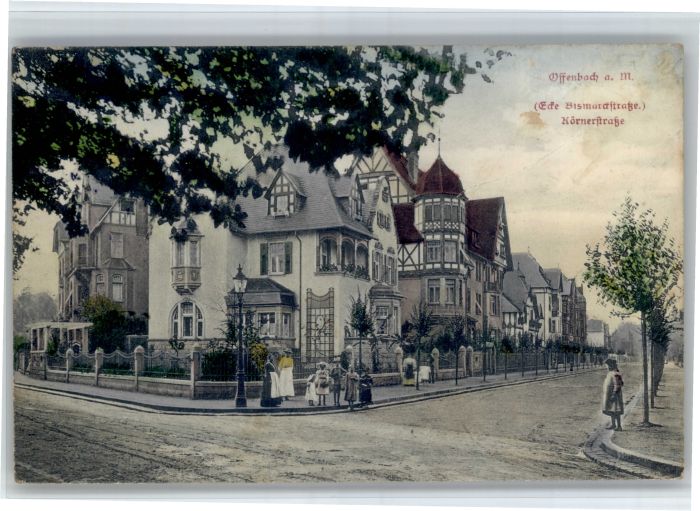 Offenbach Main Bismarckstrasse Koernerstrasse