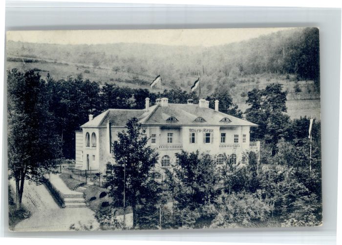 Wuerzburg Stempelabschlag] Waldhaus