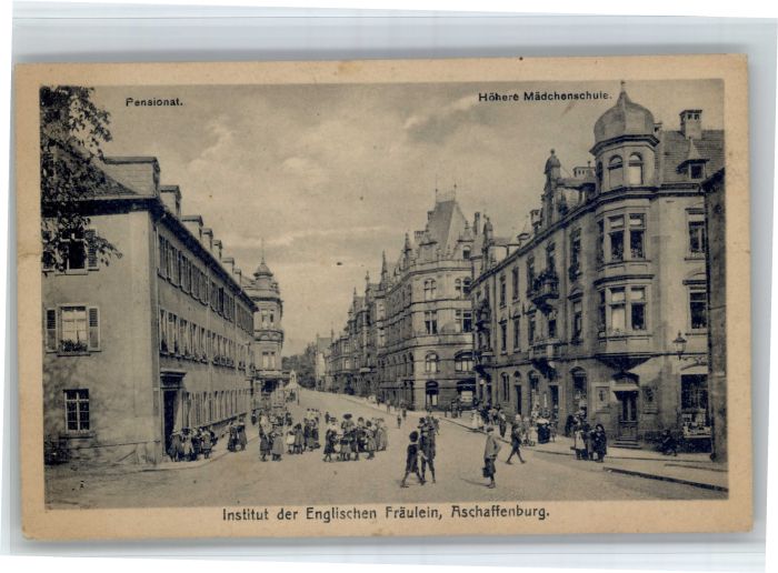 Aschaffenburg Main Aschaffenburg Institut Englischen Fraeulein Pensionat Schule