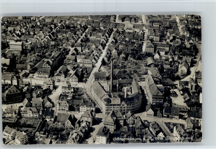 Schwenningen Neckar Schwenningen Fliegeraufnahme