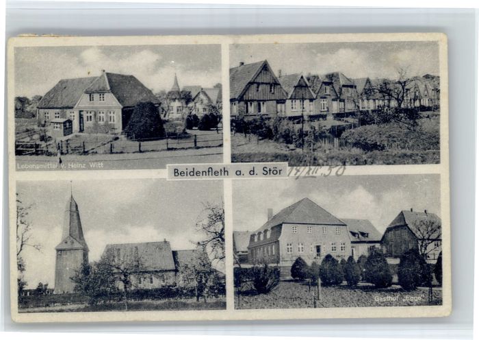 Beidenfleth Stoer Lebensmittel Heinz Witt Gasthof Egge