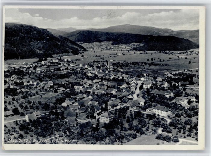 Maulburg Baden Fliegeraufnahme