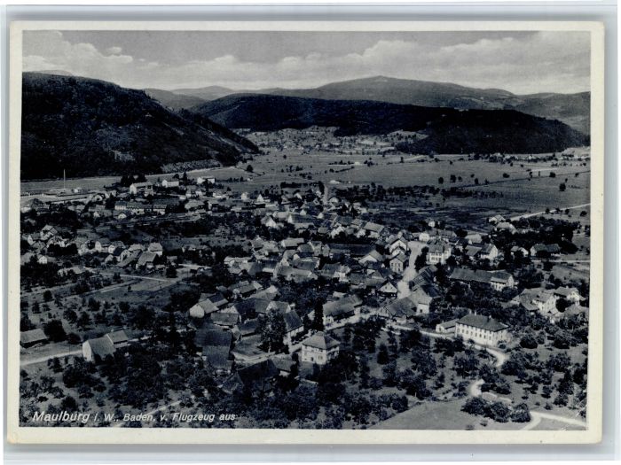 Maulburg Baden Fliegeraufnahme