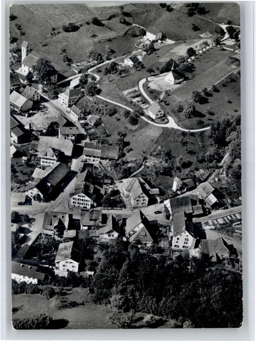 Tegernau Schwarzwald Marienkapelle Fliegeraufnahme