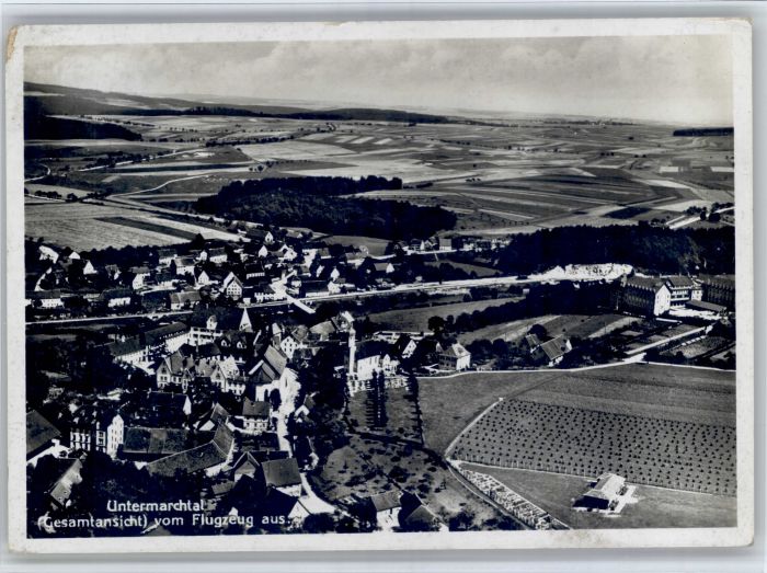 Untermarchtal Fliegeraufnahme