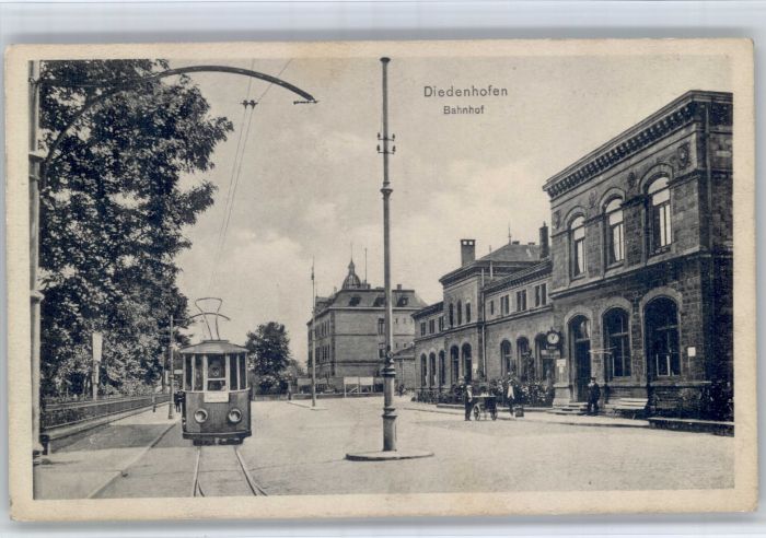 Diedenhofen Strassenbahn Bahnhof