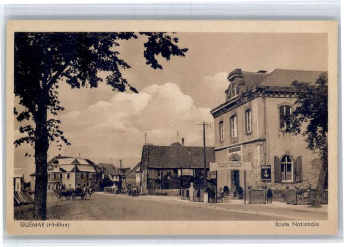 Guemar Haut-Rhin Route Nationale
