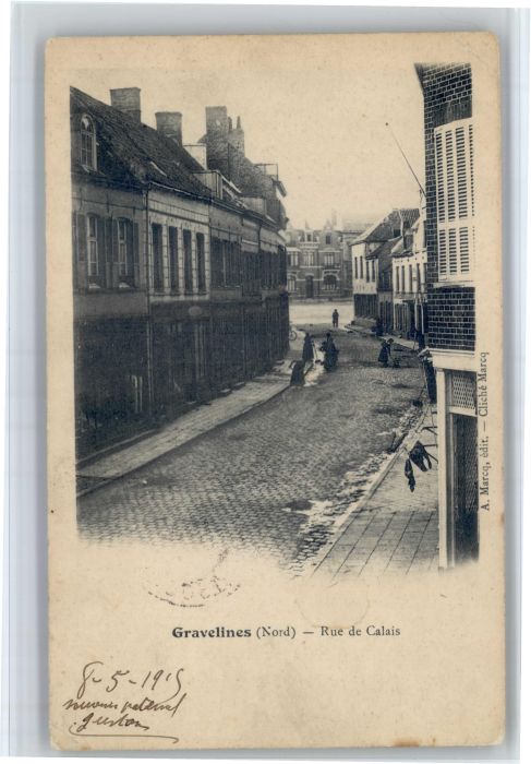 Gravelines Nord Rue Calais