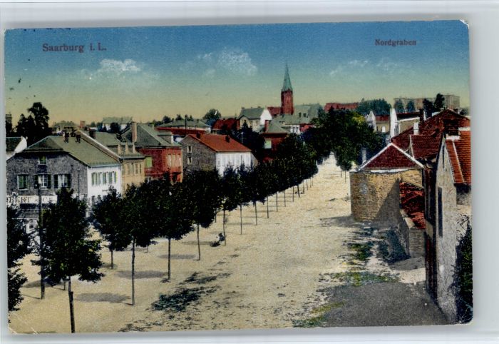 Saarburg Lothringen Nordgraben