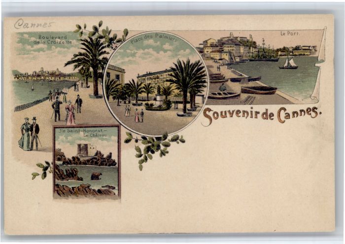 Cannes Alpes-Maritimes Cannes Place Palmiers Boulevard Croizet