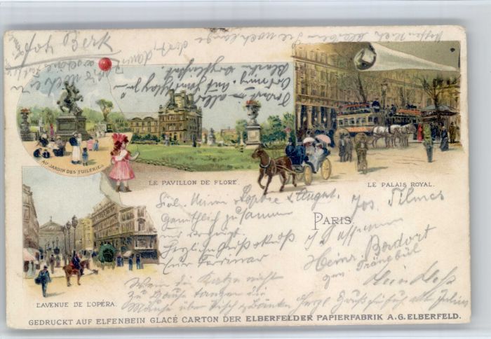 Paris Jardin Avenue Opera Pavillon Flore Pala