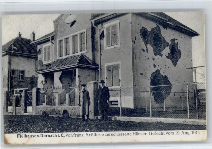 Dornach Elsass Mülhausen Zerstörung x