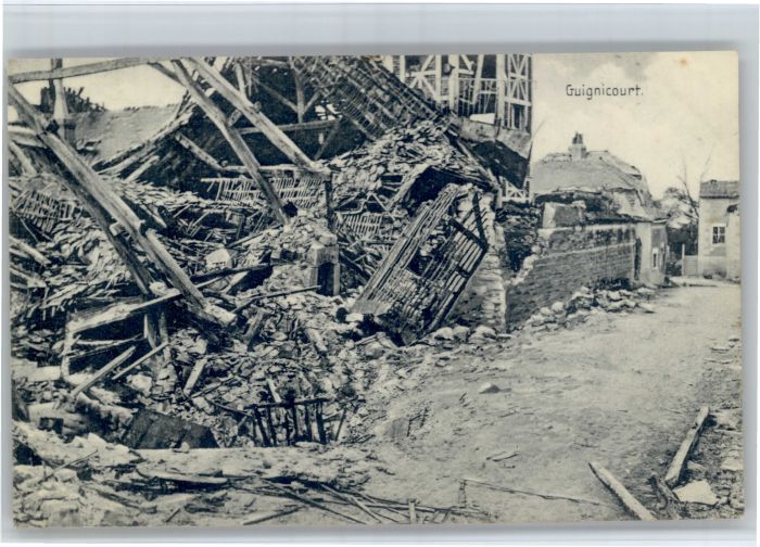 Guignicourt Aisne Zerstörung