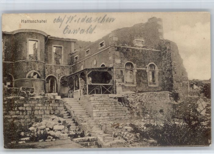 Hattonchatel Zerstörung