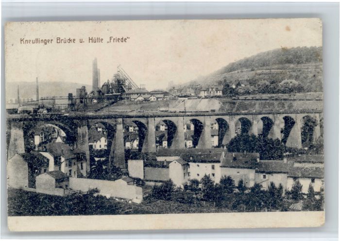 Kneuttingen Brücke Hütte Friede x