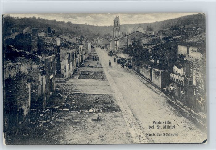Woinville St. Mihiel Zerstörung