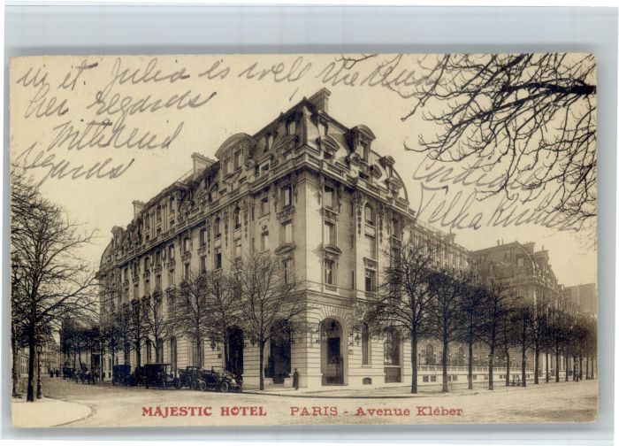 Paris Majestic Hotel Avenue Kleber
