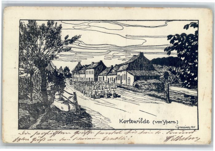 Kortewilde Ypern Kuenstler Grasreiner