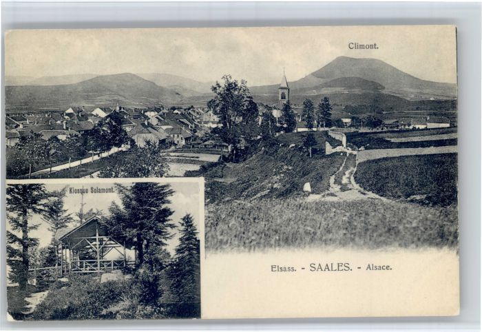 Saales Elsass Alsace Kiosque Solamont Climont