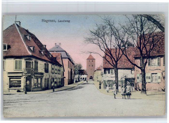 Hagenau Elsass Landweg