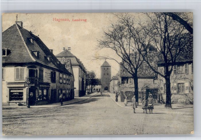 Hagenau Elsass Landweg