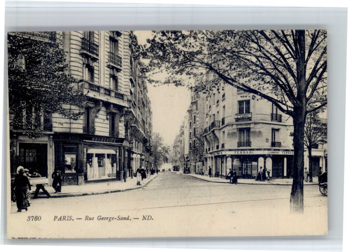 Paris Rue George-Sand