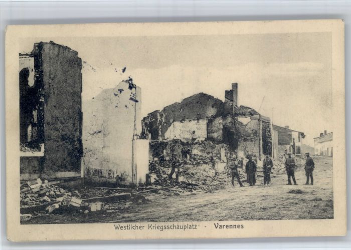 Varennes-en-Argonne Zerstörung