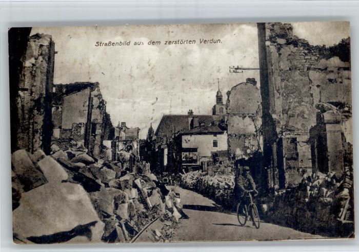 Verdun Meuse Verdun Zerstörung