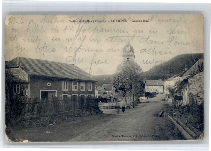 Luvigny Vallee Celles Vosges Grande Rue